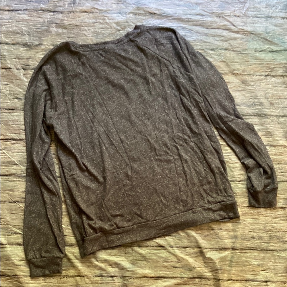 Freeze Gray Long Sleeve T-Shirt “I Can't Adult Today” Casual Style - Picture 5 of 5